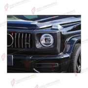 DRY CARBON HEADLIGHT COVERS for MERCEDES-BENZ G-CLASS W465 G63 2025+ FORZA PERFORMANCE custom fit JCW

Set includes:
Headlight Covers

Material: Dry Carbon

NOTE: Professional installation is required.