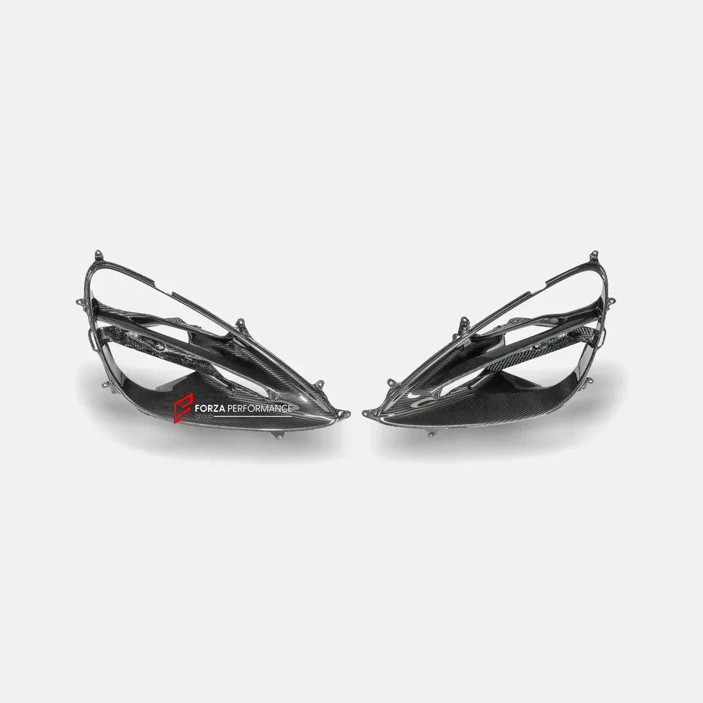 DRY CARBON HEADLIGHT INSERT FRAME for MCLAREN 720S 2017 - 2023

Set includes:

Headlight Frame

Material: Carbon Fiber

Note: Professional installation is required

CONTACT US FOR PRICING