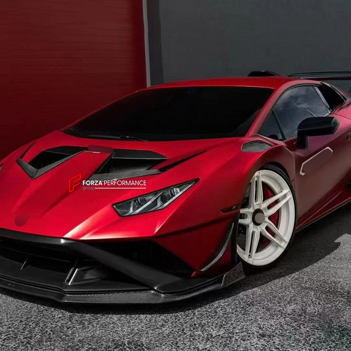 DRY CARBON HOOD BONNET AIR VENTS for LAMBORGHINI HURACAN STO 2021 - 2024 FORZA PERFORMANCE custom fit V Style

Set includes:
Hood Bonnet Air Vents

Material: Dry Carbon

NOTE: Professional installation is required.