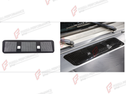 DRY CARBON HOOD BONNET AIR VENTS for MERCEDES-BENZ G-CLASS W463 2008 - 2018

Set includes:
Hood Bonnet Air Vents

Material: Dry Carbon

NOTE: Professional installation is required.