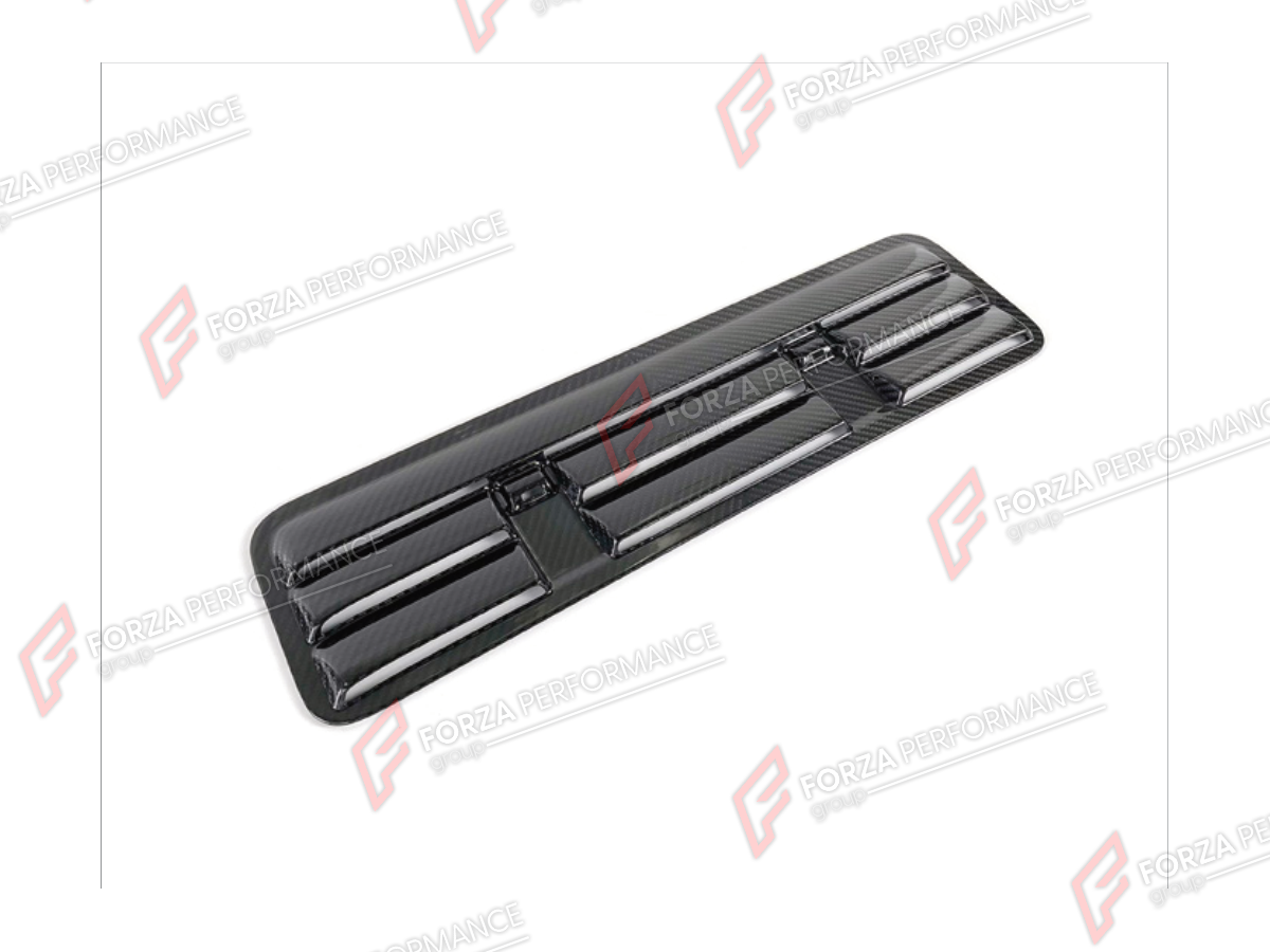 DRY CARBON HOOD BONNET AIR VENTS for MERCEDES-BENZ G-CLASS W464 2019 - 2024

Set includes:
Hood Bonnet Air Vents

Material: Dry Carbon

NOTE: Professional installation is required.