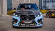DRY CARBON HOOD BONNET AND FRONT FENDERS for BMW X5 G05 X6 G06 X5M F95 X6M F96 LCI 2023+

Set includes:
Hood Bonnet
Front Fenders

Material: Dry Carbon, Tempered Glass

NOTE: Professional installation is required.