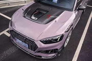 DRY CARBON HOOD BONNET for AUDI S4 RS4 B9 S5 RS5 F5 2016+

Set includes:
Hood Bonnet

Material: Dry Carbon

NOTE: Professional installation is required.