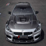 DRY CARBON HOOD BONNET for BMW 2 SERIES G42 M240I M2 G87 2021+

Set includes:
Hood Bonnet

Material: Dry Carbon, Tempered Glass

NOTE: Professional installation is required.