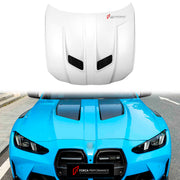 Dry Carbon Hood Bonnet for BMW M3 M4 G80 G81 G82 G83 2020+
Set includes:

Hood Bonnet
Material: Dry Carbon

NOTE: Professional installation is required.