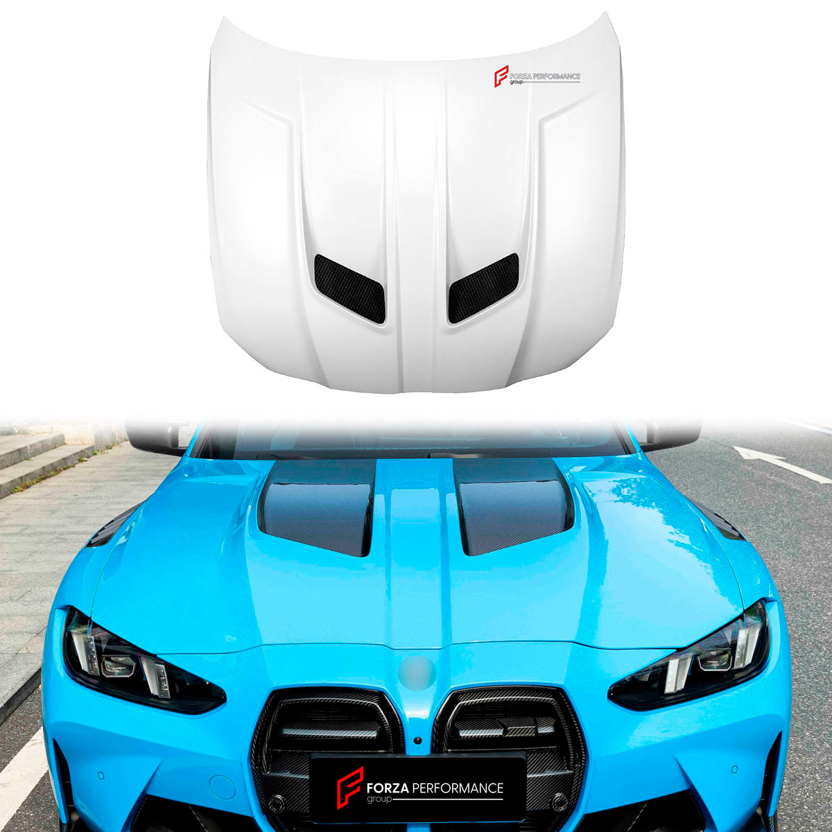 Dry Carbon Hood Bonnet for BMW M3 M4 G80 G81 G82 G83 2020+
Set includes:

Hood Bonnet
Material: Dry Carbon

NOTE: Professional installation is required.