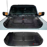 DRY CARBON HOOD BONNET for FORD BRONCO 2021+
Set includes:

Hood Bonnet
Material: Dry Carbon

NOTE: Professional installation is required.