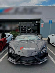 DRY CARBON HOOD BONNET for LAMBORGHINI REVUELTO 2023+ Forza Performance custom fit buy 1016 style design body kit