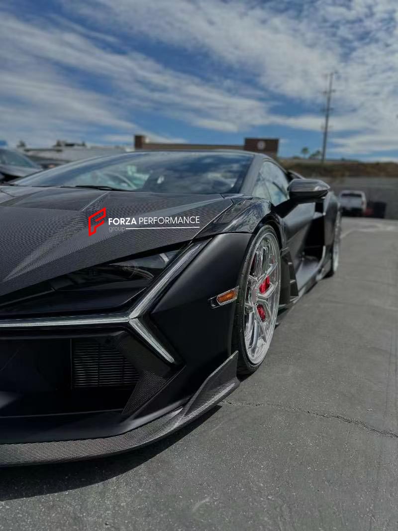 DRY CARBON HOOD BONNET for LAMBORGHINI REVUELTO 2023+ Forza Performance custom fit buy 1016 style design body kit