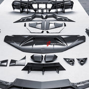 DRY CARBON HOOD BONNET for LAMBORGHINI REVUELTO 2023+ FORZA PERFORMANCE custom fit Mansory Style

Set includes:
Hood Bonnet

Material: Dry Carbon

NOTE: Professional installation is required.