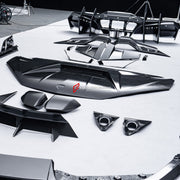 DRY CARBON HOOD BONNET for LAMBORGHINI REVUELTO 2023+ FORZA PERFORMANCE custom fit Mansory Style

Set includes:
Hood Bonnet

Material: Dry Carbon

NOTE: Professional installation is required.
