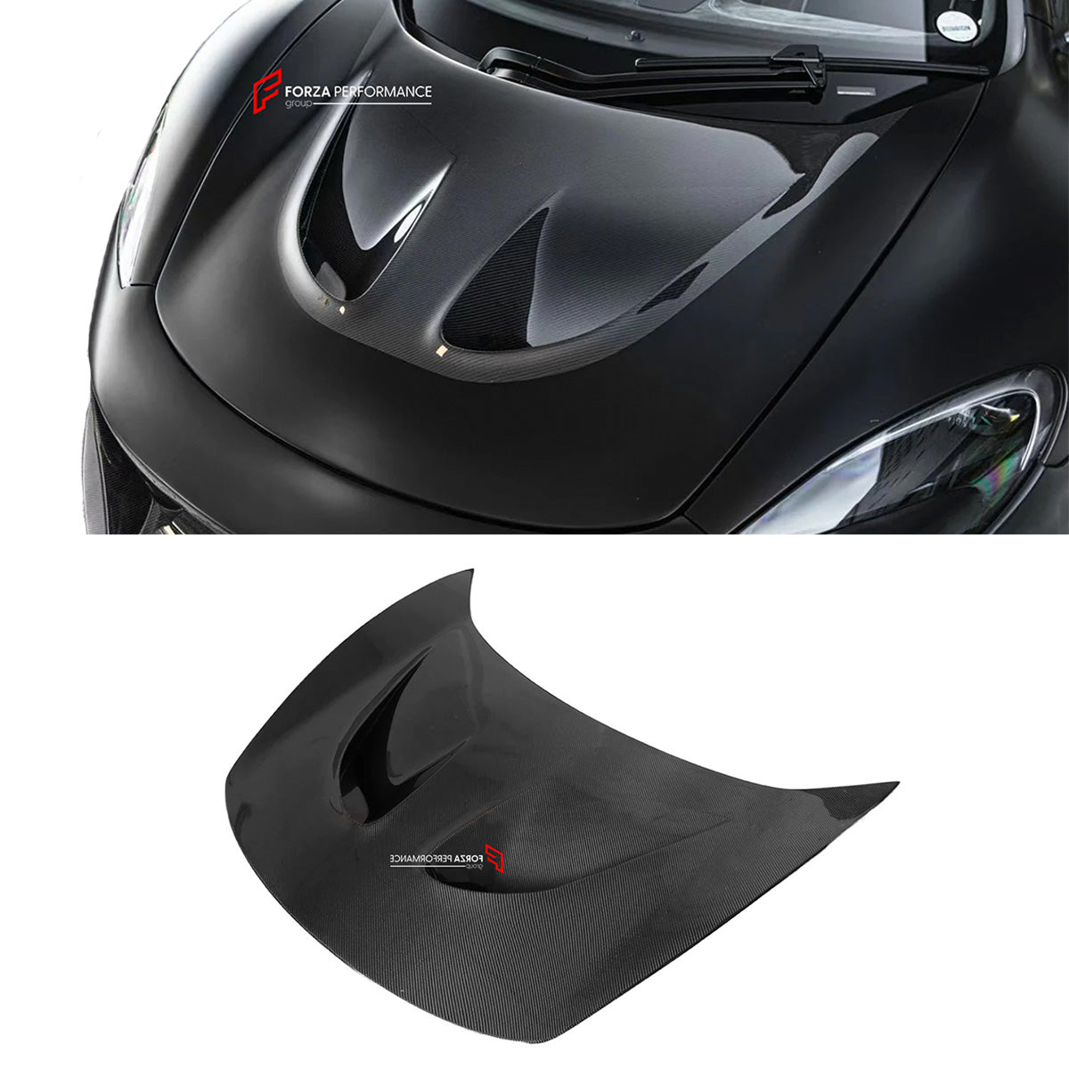 DRY CARBON HOOD BONNET for MCLAREN MP4-12C 650S 620C 675LT to P1