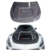 DRY CARBON HOOD BONNET for MERCEDES-BENZ AMG GT50 GT63 C192 COUPE 2024+

Set includes:
Hood Bonnet

Material: Dry Carbon

NOTE: Professional installation is required.