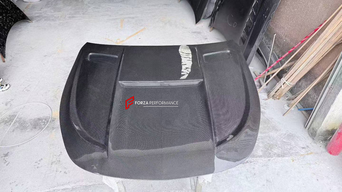 DRY CARBON HOOD BONNET for MERCEDES-BENZ AMG GT50 GT63 C192 COUPE 2024+

Set includes:
Hood Bonnet

Material: Dry Carbon

NOTE: Professional installation is required.