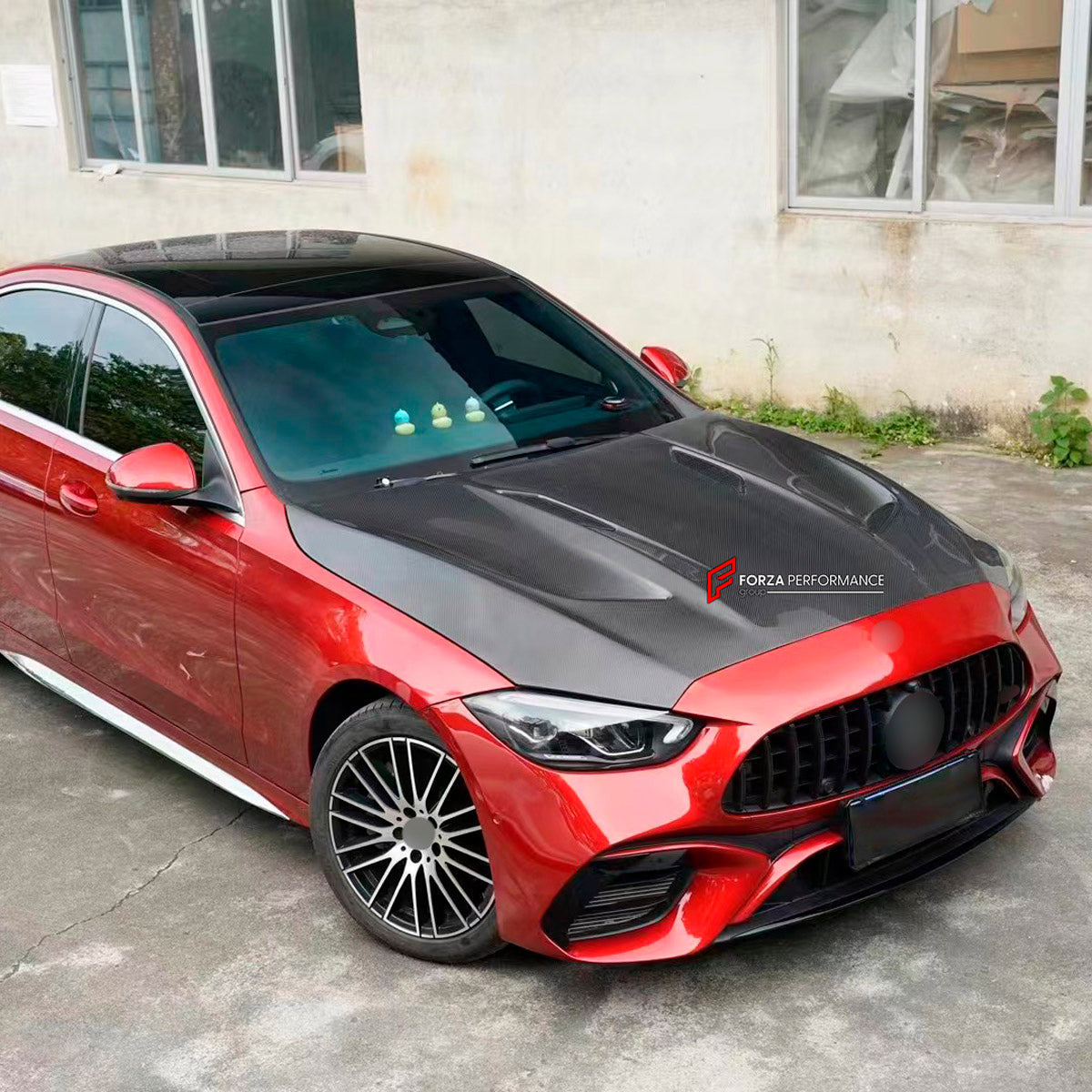 DRY CARBON Hood Bonnet for Mercedes Benz C Class W206 2021+
Set includes:

Hood Bonnet
Material: Dry Carbon

NOTE: Professional installation is required.