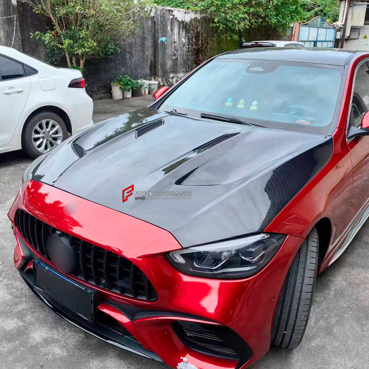 DRY CARBON Hood Bonnet for Mercedes Benz C Class W206 2021+
Set includes:

Hood Bonnet
Material: Dry Carbon

NOTE: Professional installation is required.