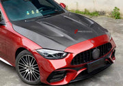 DRY CARBON Hood Bonnet for Mercedes Benz C Class W206 2021+
Set includes:

Hood Bonnet
Material: Dry Carbon

NOTE: Professional installation is required.