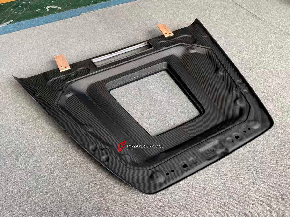 DRY CARBON Hood Bonnet for Mercedes Benz G Class W464 2018 - 2024
Set includes:

Hood Bonnet
Material: Dry Carbon

NOTE: Professional installation is required.