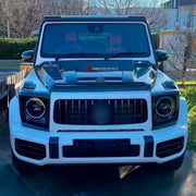 DRY CARBON Hood Bonnet for Mercedes Benz G Class W464 2018 - 2024
Set includes:

Hood Bonnet
Material: Dry Carbon

NOTE: Professional installation is required.