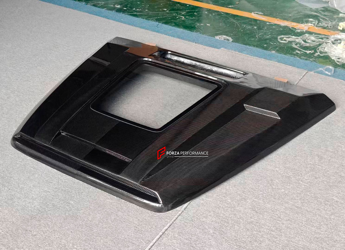 DRY CARBON Hood Bonnet for Mercedes Benz G Class W464 2018 - 2024
Set includes:

Hood Bonnet
Material: Dry Carbon

NOTE: Professional installation is required.