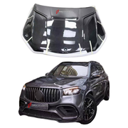DRY CARBON HOOD BONNET for MERCEDES-BENZ GLS-CLASS X167 2019 - 2023 FORZA PERFORMANCE custom fit Larte Design Style

Set includes:
Hood Bonnet

Material: Dry Carbon

NOTE: Professional installation is required.