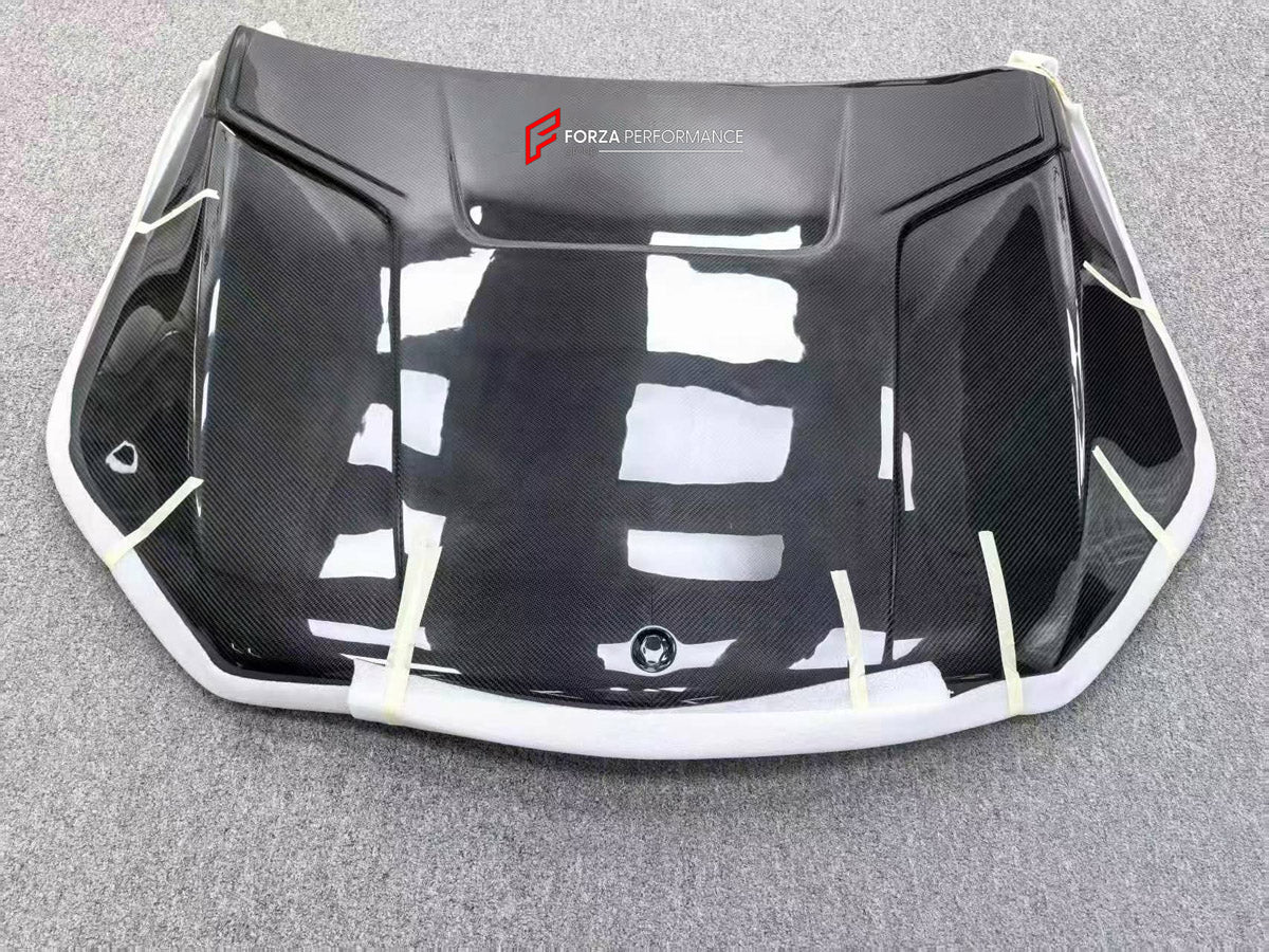 DRY CARBON HOOD BONNET for MERCEDES-BENZ GLS-CLASS X167 2019 - 2023 FORZA PERFORMANCE custom fit Larte Design Style

Set includes:
Hood Bonnet

Material: Dry Carbon

NOTE: Professional installation is required.