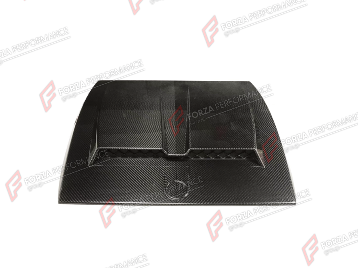 DRY CARBON HOOD BONNET for MERCEDES-BENZ G-CLASS W464 2019 - 2024 FORZA PERFORMANCE custom fit BA Style

Set includes:
Hood Bonnet

Material: Dry Carbon

NOTE: Professional installation is required.