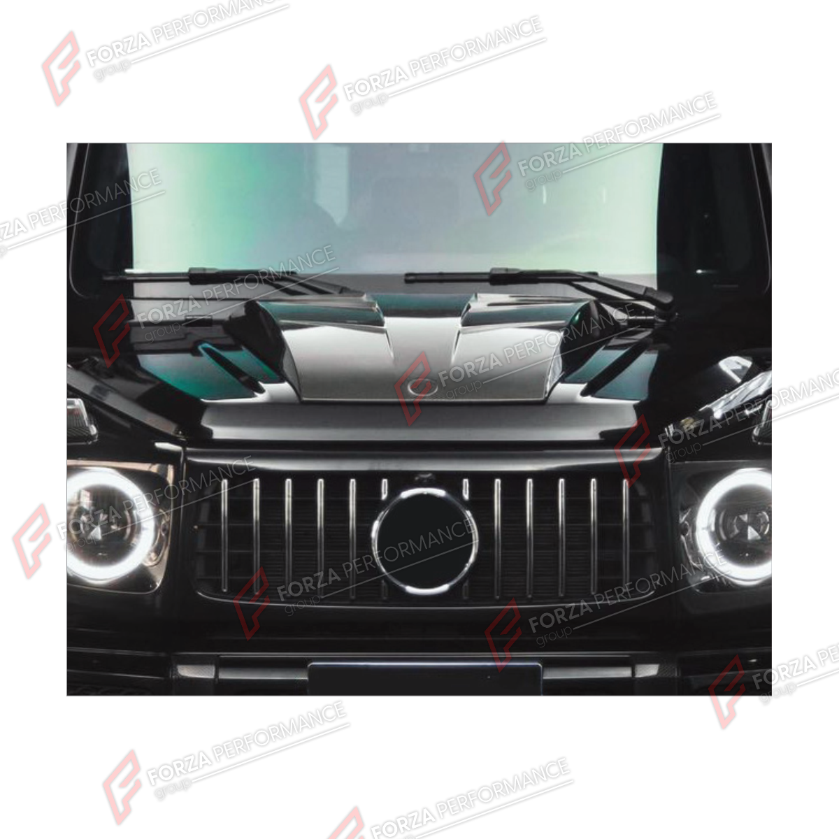 DRY CARBON HOOD BONNET for MERCEDES-BENZ G-CLASS W464 40TH ANNIVERSARY 2019 - 2024

Set includes:
Hood Bonnet

Material: Dry Carbon

NOTE: Professional installation is required.