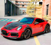 DRY CARBON Hood Bonnet for Porsche 911 992 2019+
Set includes:

Hood Bonnet
Material: Dry Carbon

NOTE: Professional installation is required.