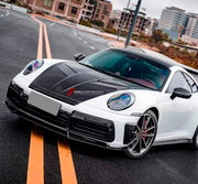 DRY CARBON Hood Bonnet for Porsche 911 992 2019+
Set includes:

Hood Bonnet
Material: Dry Carbon

NOTE: Professional installation is required.