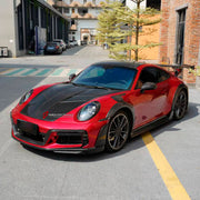 DRY CARBON Hood Bonnet for Porsche 911 992 2019+
Set includes:

Hood Bonnet
Material: Dry Carbon

NOTE: Professional installation is required.