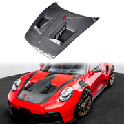 DRY CARBON Hood Bonnet for Porsche 911 992 2019+
Set includes:

Hood Bonnet
Material: Dry Carbon

NOTE: Professional installation is required.