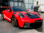 DRY CARBON Hood Bonnet for Porsche 911 992 2019+
Set includes:

Hood Bonnet
Material: Dry Carbon

NOTE: Professional installation is required.