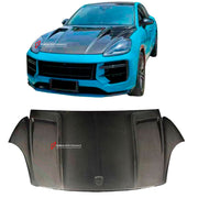 DRY CARBON HOOD BONNET for PORSCHE CAYENNE E3 9Y0 9YA SUV FACELIFT 2023+

Set includes:

Hood Bonnet

Material: Dry Carbon

Note: Professional installation is required.