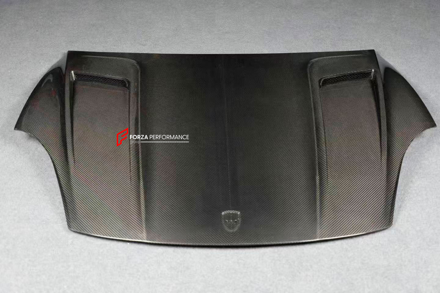 DRY CARBON HOOD BONNET for PORSCHE CAYENNE E3 9Y0 9YA SUV FACELIFT 2023+

Set includes:

Hood Bonnet

Material: Dry Carbon

Note: Professional installation is required.