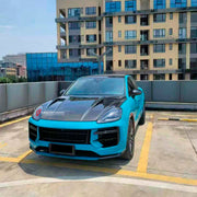 DRY CARBON HOOD BONNET for PORSCHE CAYENNE E3 9Y0 9YA SUV FACELIFT 2023+

Set includes:

Hood Bonnet

Material: Dry Carbon

Note: Professional installation is required.