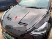 DRY CARBON HOOD BONNET for TESLA MODEL 3 MODEL Y 2017 - 2024