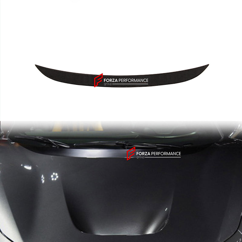 DRY CARBON HOOD BONNET TRIM for FERRARI F8 TRIBUTO SPIDER 2019 - 2022