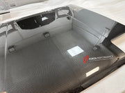 DRY CARBON HOOD BONNET TRIM for TOYOTA AE86 1983 - 1987 FORZA PERFORMANCE custom fit Mansory Style