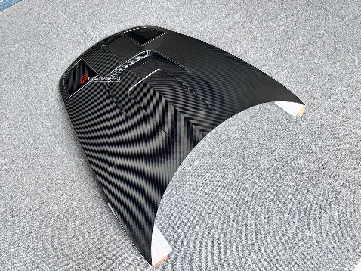 CARBON FIBER HOOD BONNET for PORSCHE 718 981 982 CAYMAN BOXSTER 2012+

Set includes:

Hood Bonnet

Fitment models:

Boxster III (981) 2012 - 2016
Cayman II (981) 2014 - 2016
718 I (982) 2017+

Material: Dry Carbon

Note: Professional installation is required
