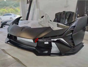 DRY CARBON FRONT BUMPER HOOD FOR LAMBORGHINI HURACAN LP580 LP610 EVO UPGRADE TO HURACAN TECNICA