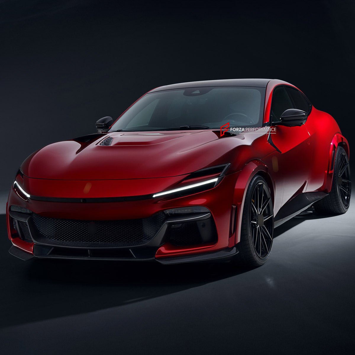 DRY CARBON HOOD PANEL TRIM for FERRARI PUROSANGUE 2023+ FORZA PERFORMANCE Novitec
Dry Carbon Hood Panel Trim for Ferrari Purosangue 2023+
Set includes:

Hood Panel Trim
Material: Dry Carbon

NOTE: Professional installation is required.