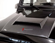 DRY CARBON HOOD SCOOP TRIM COVER for MERCEDES-BENZ G-CLASS W463 2008 - 2018

Set includes:
Hood Scoop Trim Cover

Material: Dry Carbon

NOTE: Professional installation is required.