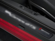 DRY CARBON ILLUMINATED DOOR SILLS for PORSCHE 911 992.2 2025+ Forza Performance custom fit buy custom lettering design
