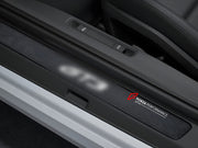 DRY CARBON ILLUMINATED DOOR SILLS for PORSCHE 911 992.2 2025+ Forza Performance custom fit buy custom lettering design
