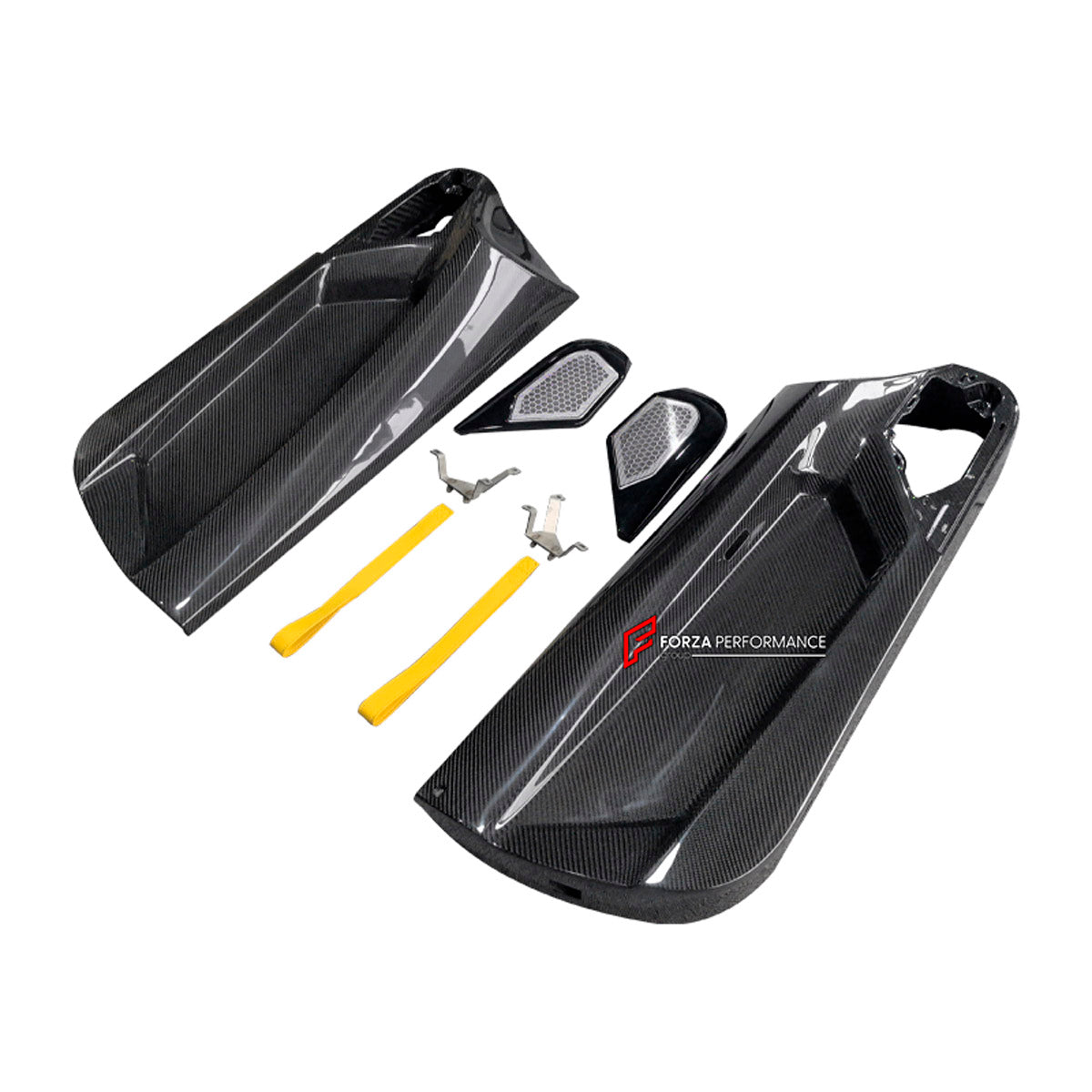 DRY CARBON Inner Door Panel for Lamborghini Aventador LP700 LP720 LP750 2011 - 2022
Set includes:

Inner Door Panel
Material: Dry Carbon

NOTE: Professional installation is required.