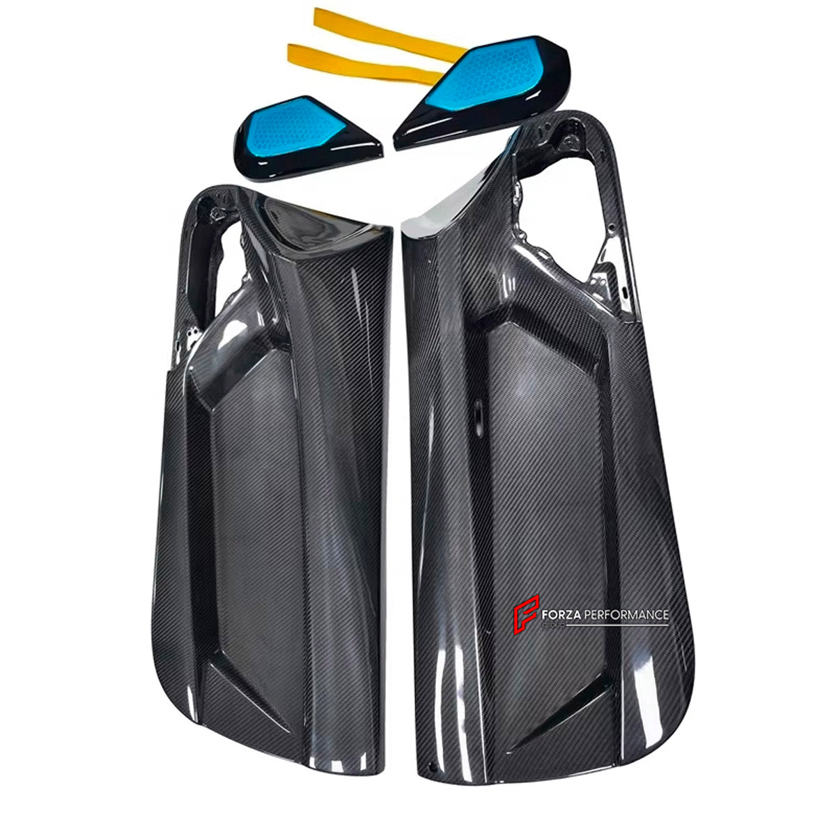 DRY CARBON Inner Door Panel for Lamborghini Aventador LP700 LP720 LP750 2011 - 2022
Set includes:

Inner Door Panel
Material: Dry Carbon

NOTE: Professional installation is required.