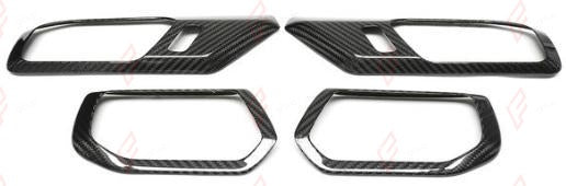 DRY CARBON INNER DOOR PANEL TRIMS for FORD BRONCO 2021+