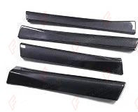 DRY CARBON INNER DOOR TRIMS 4 PCS for TESLA MODEL 3 2016 - 2020
Set includes:

Inner Door Trims (4 pcs/set)
Material: Dry Carbon

NOTE: Add-on type - installs over the original part. Professional installation is required.