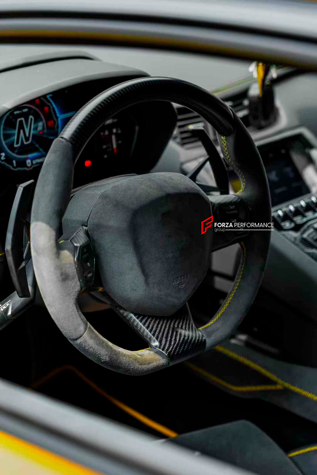 DRY CARBON INTERIOR KIT for LAMBORGHINI AVENTADOR LP700 LP700-4 ROADST